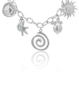 The Limone Charm Necklace Silver