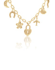 The Keepsake Charm Necklace Gold