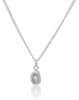 The Luma Pearl Necklace Silver