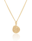The Meridian Compass Necklace Gold