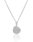 The Meridian Compass Necklace Silver