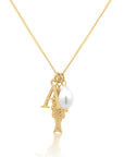 Sierna Initial Necklace A - Z Gold