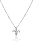 The Stacked Zodiac Necklace Silver