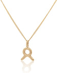 The Stacked Zodiac Necklace Gold