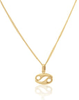 The Stacked Zodiac Necklace Gold