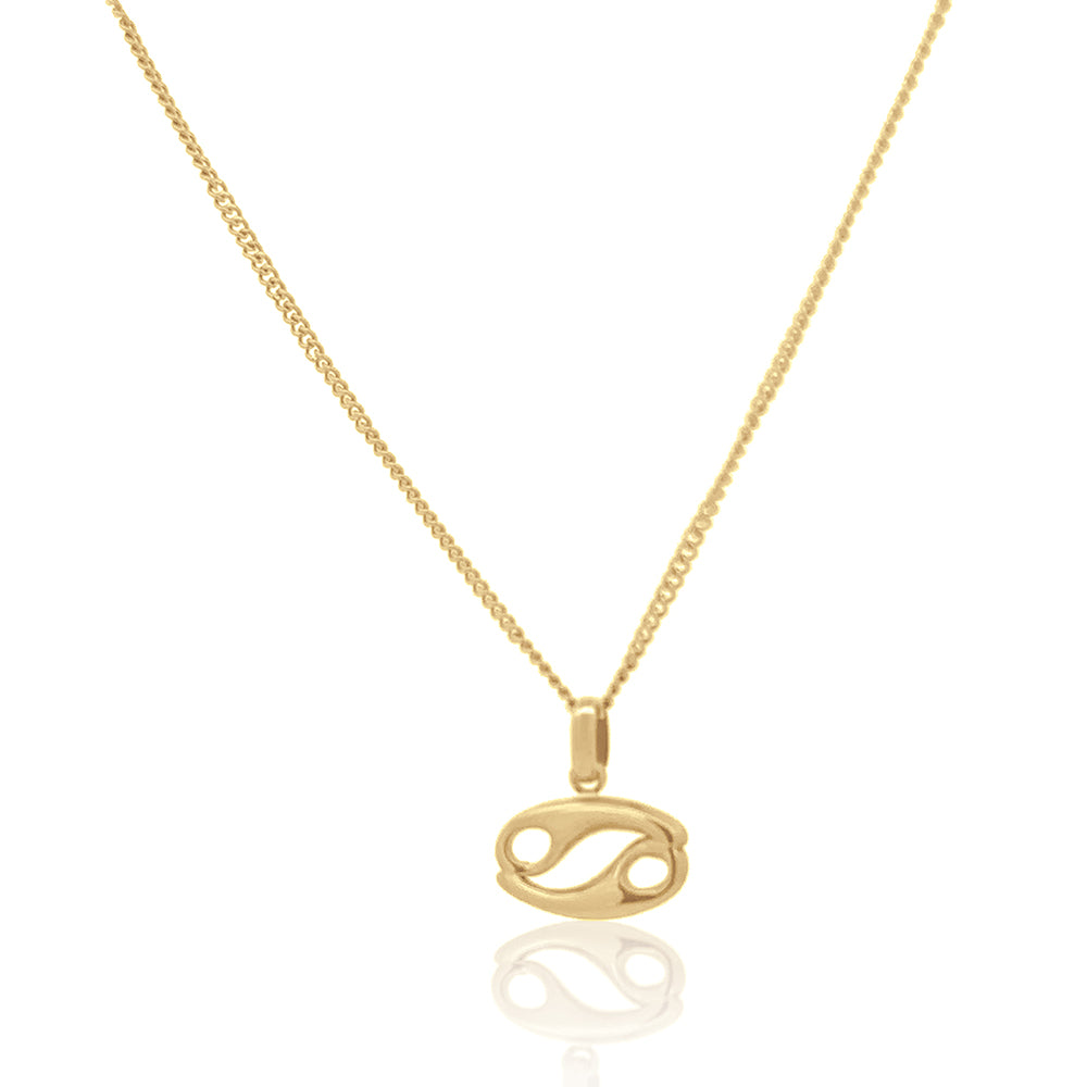 The Stacked Zodiac Necklace Gold