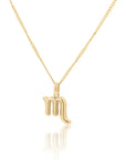 The Stacked Zodiac Necklace Gold