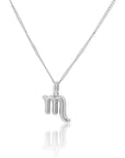 The Stacked Zodiac Necklace Silver