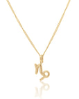 The Stacked Zodiac Necklace Gold