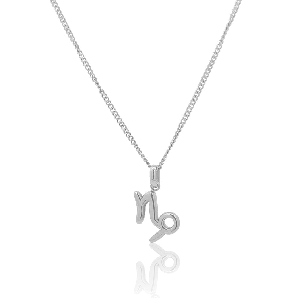 The Stacked Zodiac Necklace Silver