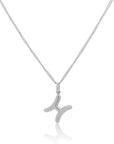 The Stacked Zodiac Necklace Silver