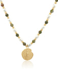 Petite & Epidote Zodiac Stack Gold