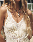 Vina Lace Slip Dress
