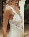 Vina Lace Slip Dress