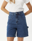 Emilie Denim Workwear Short Authentic Blue