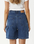 Emilie Denim Workwear Short Authentic Blue