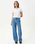 Bella Baggy Jeans Worn Blue