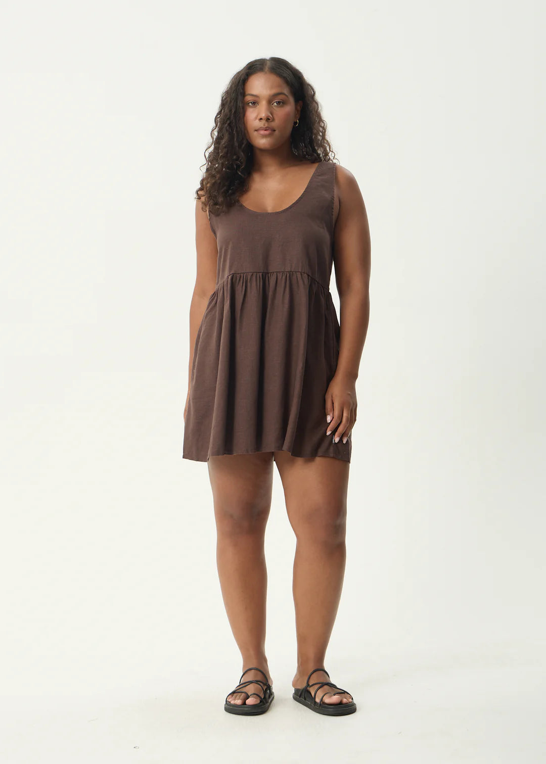 Jesse Mini Dress Coffee