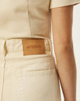 Sand Miami Denim Flared Jumpsuit