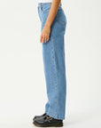 Leila Straight Leg Jean Worn Blue