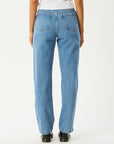 Leila Straight Leg Jean Worn Blue