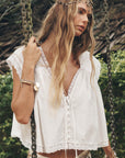 Young At Heart Crop Blouse