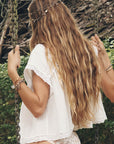 Young At Heart Crop Blouse