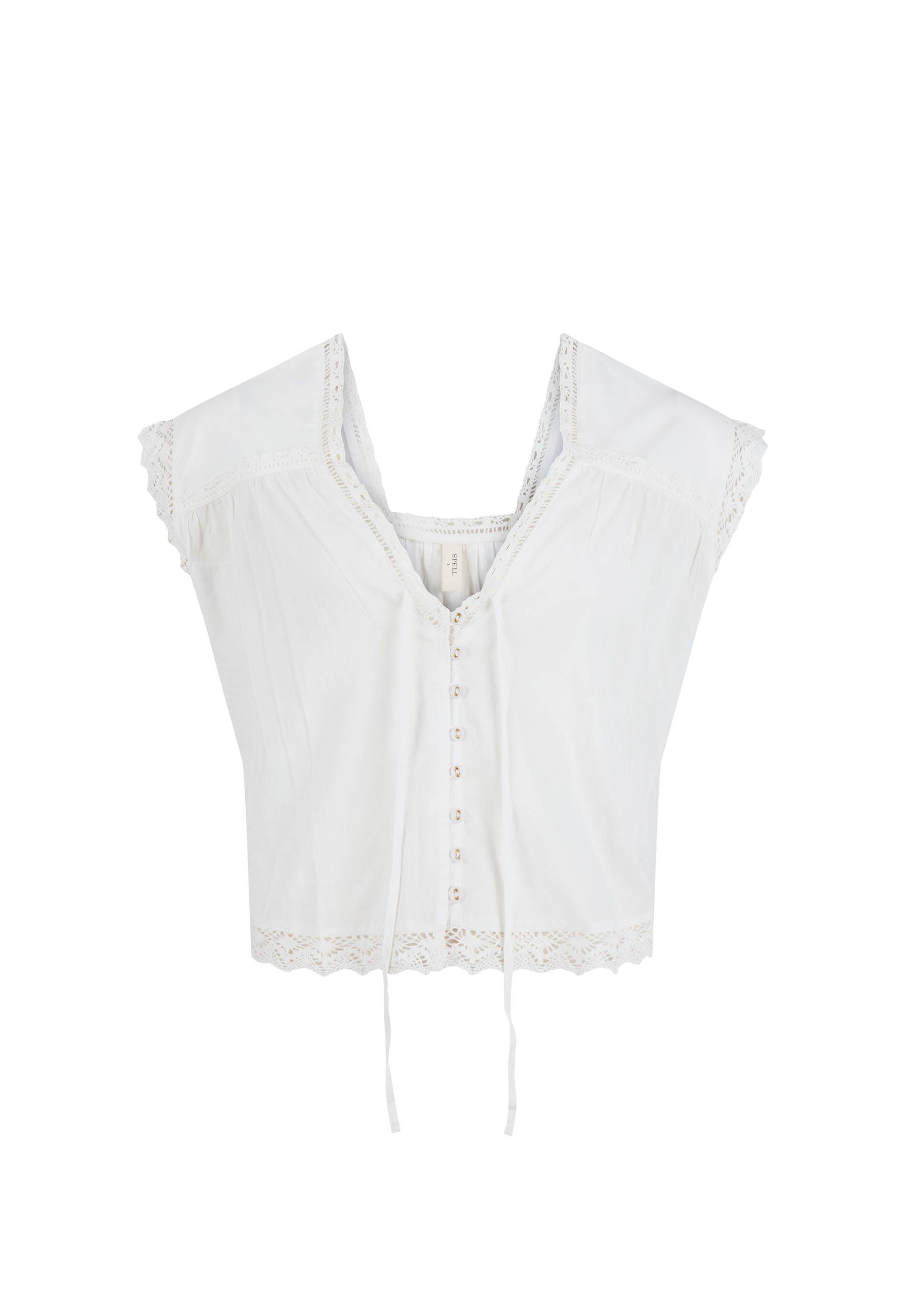 Young At Heart Crop Blouse