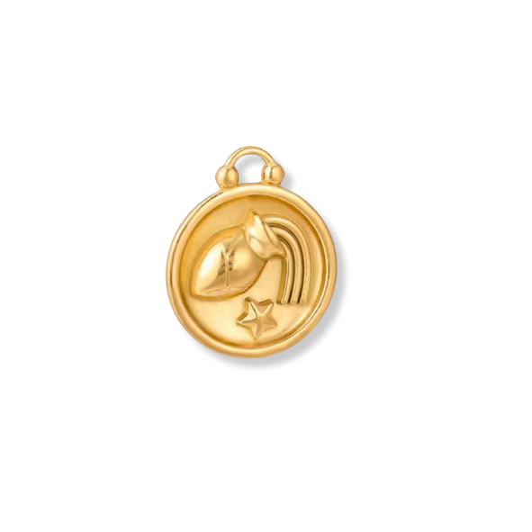 Aquarius Zodiac Pendant