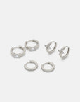 Alexi, Amelie & Willow Earring Stack Silver