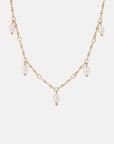 Annabelle Pearl Necklace Gold