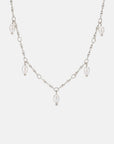 Annabelle Pearl Necklace Silver