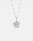 Aries Coin Necklace Silver