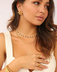 Avery Earrings Gold