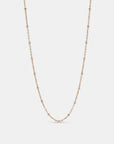 Petite Ball Chain Necklace Gold