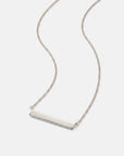 Bar Necklace Silver