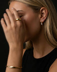 Camille Twist Bangle Gold