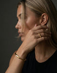 Camille Twist Bangle Gold