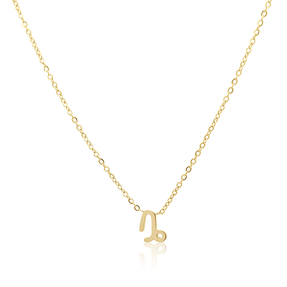 Petite Capricorn Choker Necklace Gold
