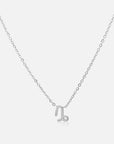 Petite Capricorn Choker Necklace Silver