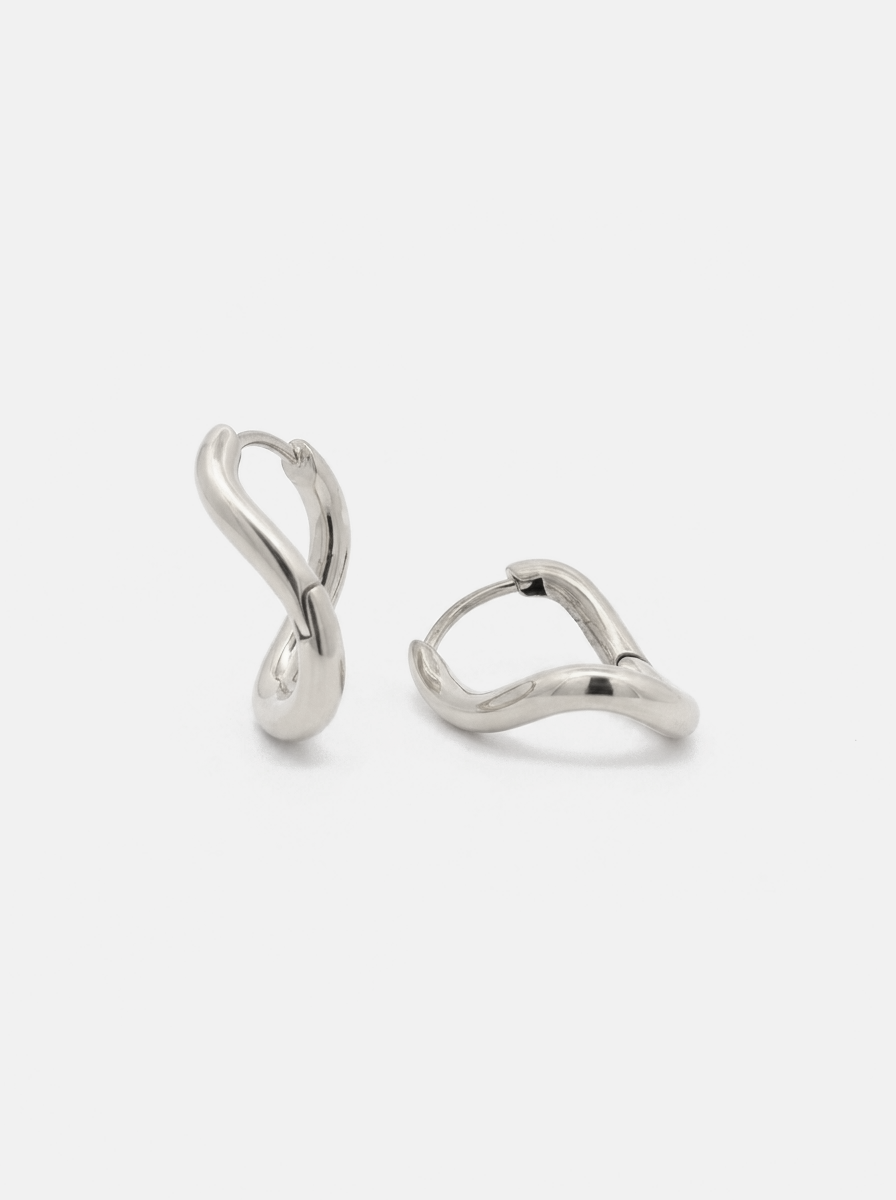 Claudia Earrings Silver