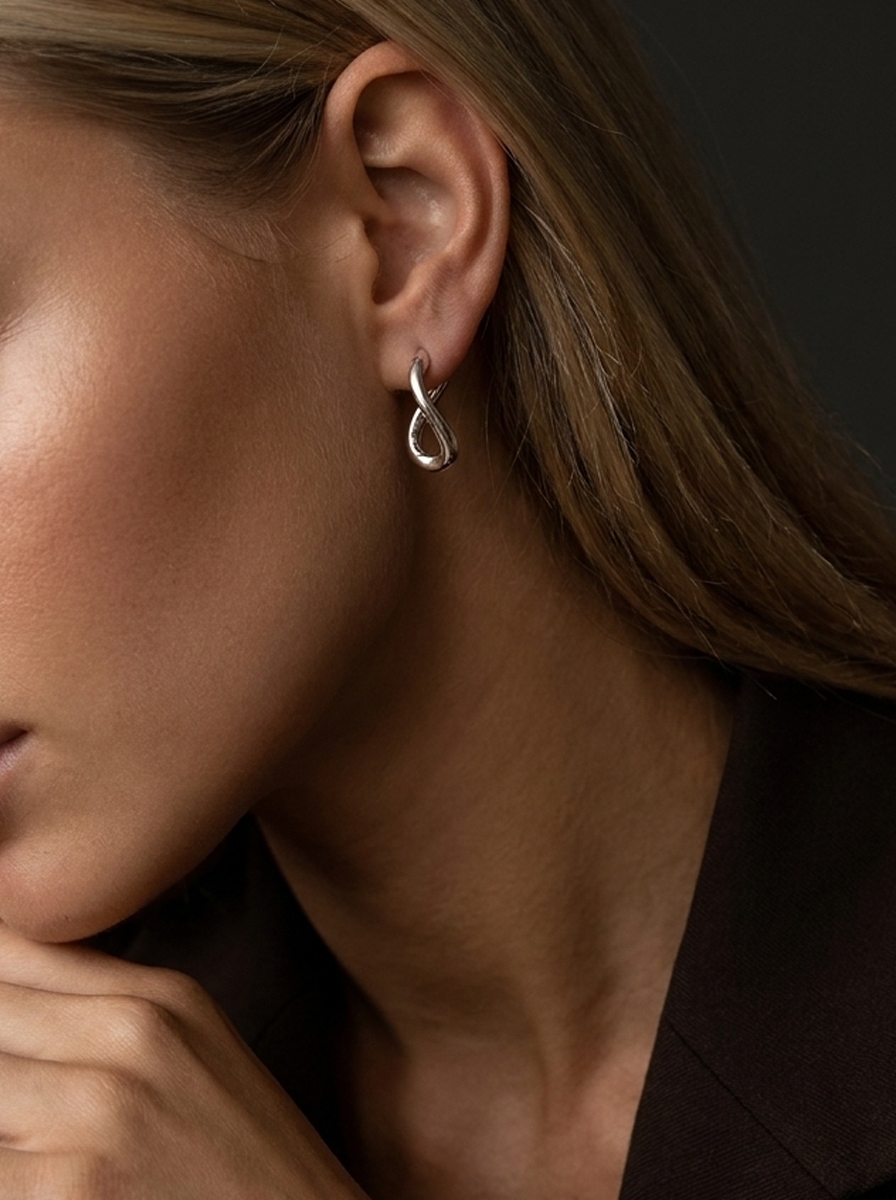 Claudia Earrings Silver