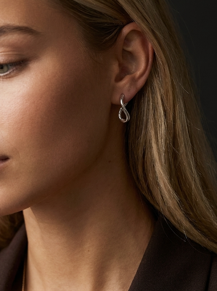 Claudia Earrings Silver