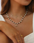 Piece of You Initial Bead Necklace
