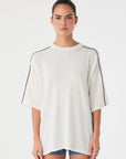 Pippa Oversized Tee Cream