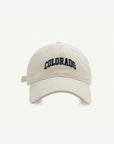 Colorado Cap in Cream | Navy