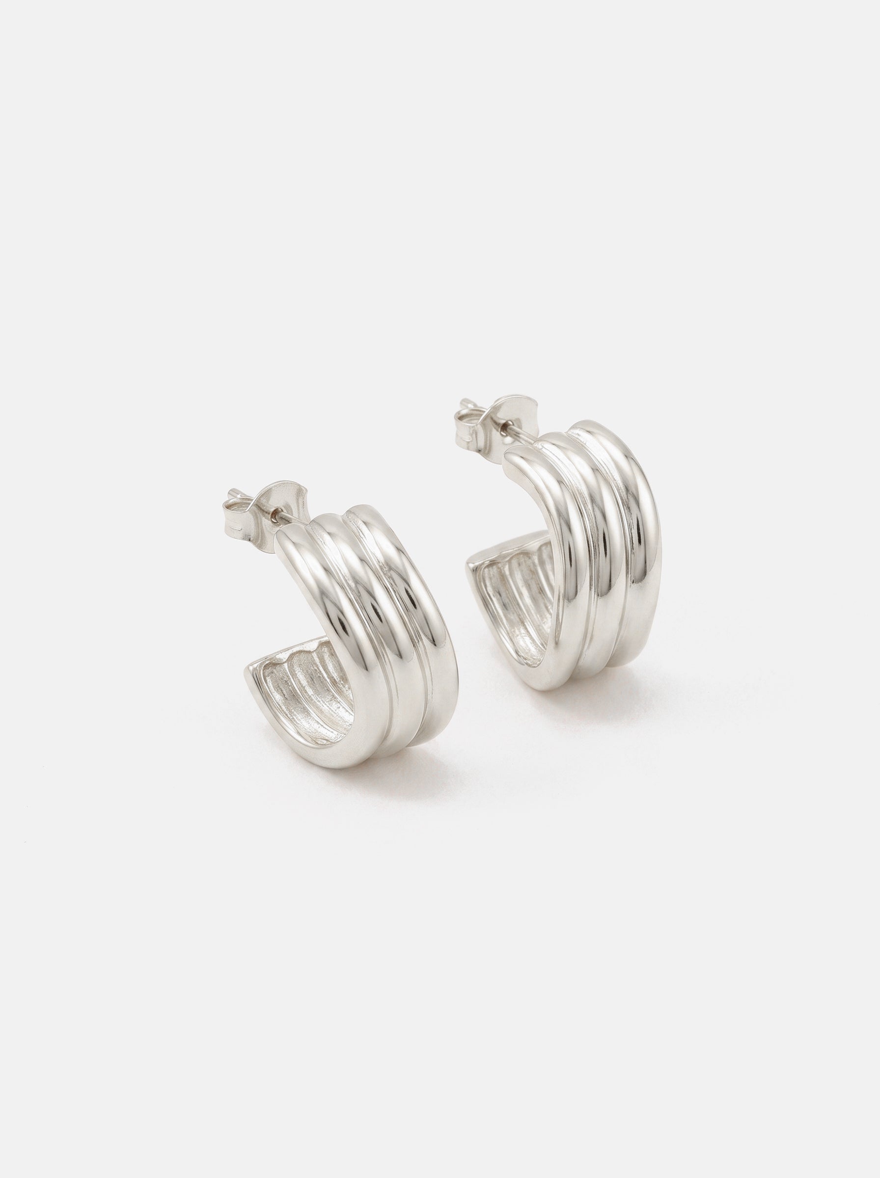 Elena Earrings Silver