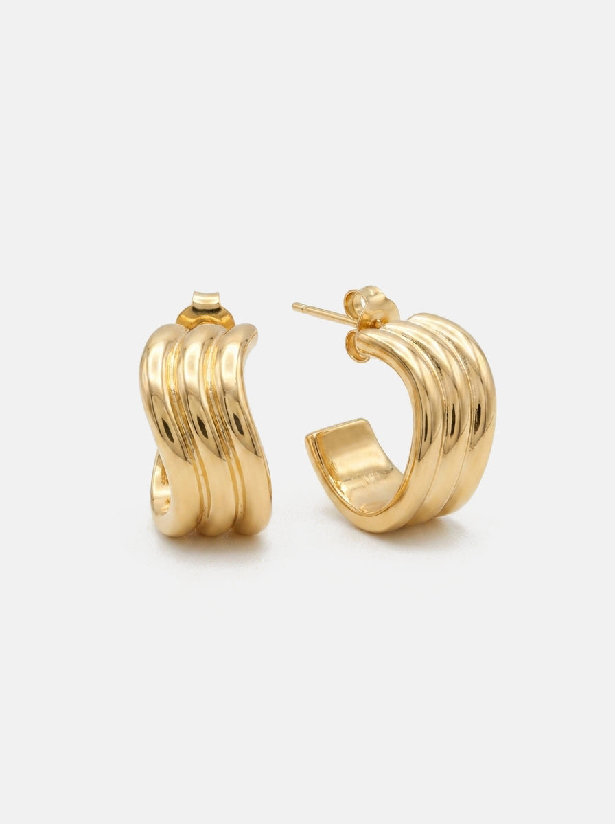 Elena Earrings Gold