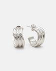 Elena Earrings Silver