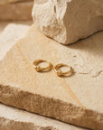Elodie Hoop Earrings Gold